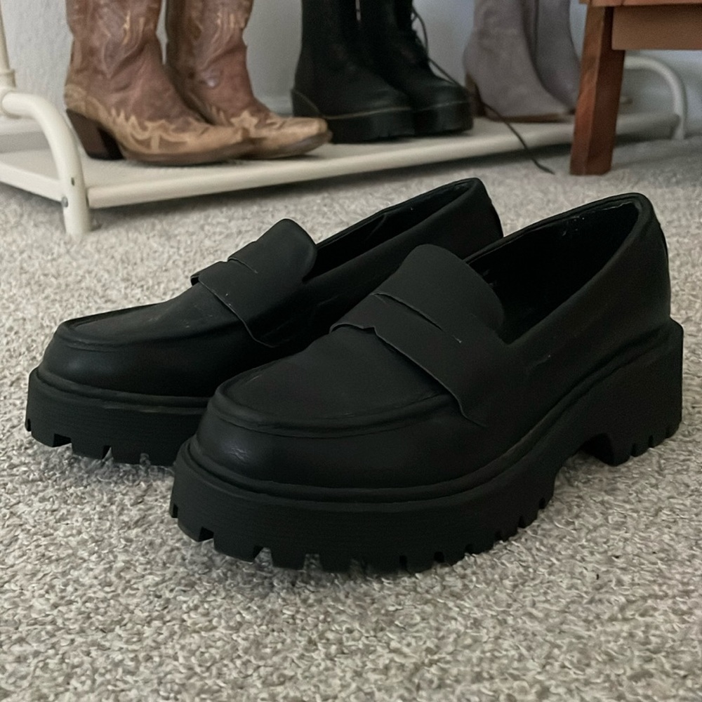 Sincerely Jules platform loafers